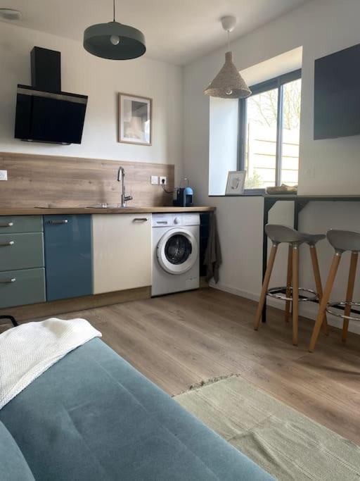 Entre Ville Et Campagne Appartement Cosy Avec Parking Et Terrasse Wood Coutiches 외부 사진