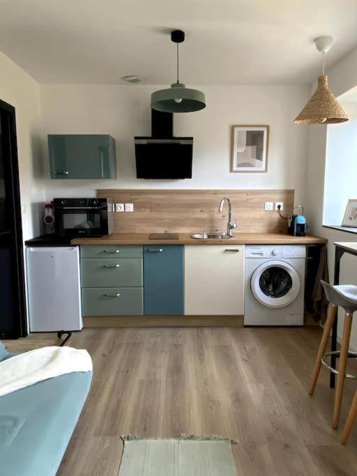 Entre Ville Et Campagne Appartement Cosy Avec Parking Et Terrasse Wood Coutiches 외부 사진