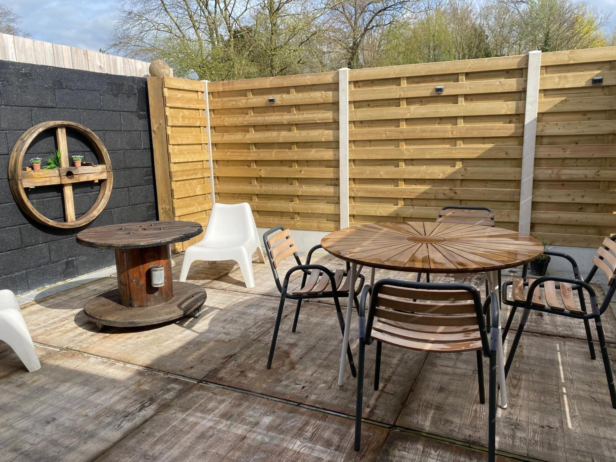 Entre Ville Et Campagne Appartement Cosy Avec Parking Et Terrasse Wood Coutiches 외부 사진